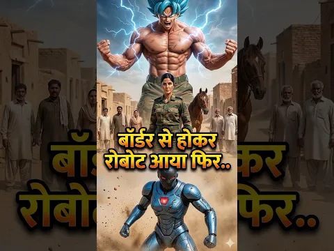 High Alert in Village | Robot vs Army Girl 💥