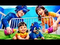 Download Lagu Fui Adotada pela Boneca do Squid Game e pelo Super Sonic! Transformação da Squid Game Girl vs. Sonic