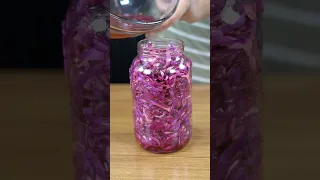 مخلل لهانة حمراء بطريقة سهلة جدآ دندنها