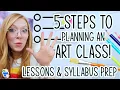How to Create an Art Class Lesson Plan 5 Steps