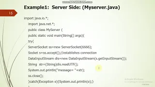 PART2 SOCKET PROGRAMMING by RUTARINDWA J PIERRE