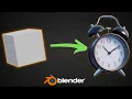 Create an Alarm Clock in Blender in 1 Minute