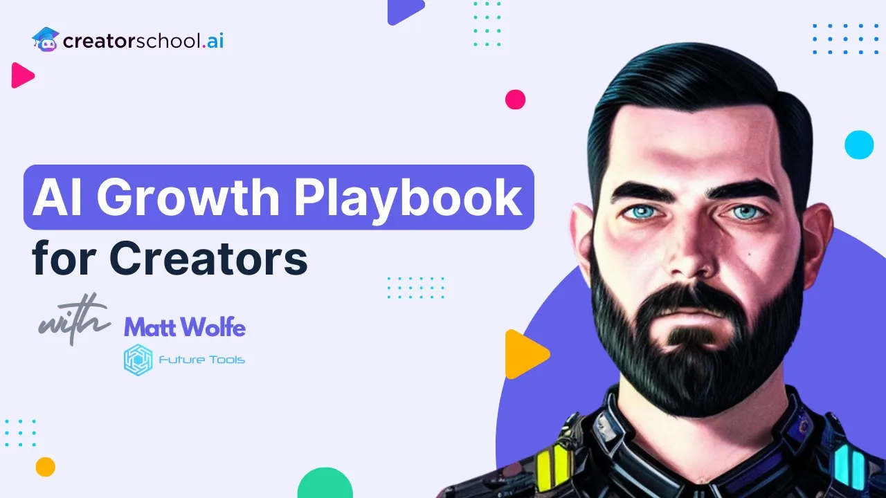 The AI growth playbook for creators