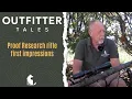 Outfitter Tales Proof Research rifle first impressions out of the box