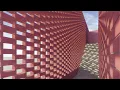 Perforated transparent brick screen curtain wall with seams - Revit tutorial