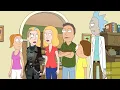 Rick and Morty - The Observer shames Summer Beth Space Beth Jerry and Morty