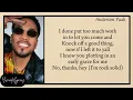 ROCK SOLID - TAEYONG Ft. Anderson. Paak [ Lyrics Easy ]