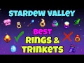 Best Rings and Trinkets in Stardew Valley 1 6