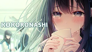 Download Nightcore → Kokoronashi - Gumi - [Majiko Ver.] ShiroNeko - Ebbie Yananda (Cover - Lyrics) MP3