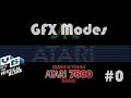 Atari 7800 Graphics Modes Max Sprites Tested