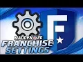 Best All Madden Sliders XP Sliders in Madden 20 Franchise Rebuild Settings