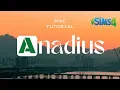 Anadius download tutorial for The Sims 4 on MAC