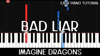 Download Imagine Dragons - Bad Liar (Easy Piano Tutorial) MP3