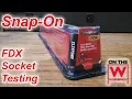 Snap-On FDX Socket Testing