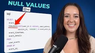 Null Values in SQL - 5 tips in 14 min IFNULL COALESCE