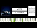 Download Lagu ATEEZ (에이티즈) - Turbulence (야간비행) BEST PIANO TUTORIAL \u0026 COVER