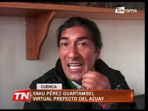 Yaku Pérez, entre sus primeras acciones eliminará tasa solidaria