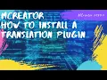 Tutorial Mcreator 2020 4 How to install a translation plugin