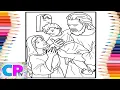 Christmas Coloring Mary and Joseph Coloring Pages