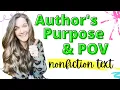 Author s Purpose and Point of View Mini lesson for Nonfiction Text