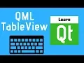 QML TableView Building your Headers Qt Tutorial