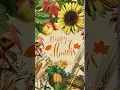 Thanksgiving party Animated