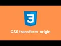CSS transform-origin Explained Rotate Scale and Pivot Like a Pro