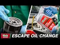 How To Change the Oil and Filter on a 2008 to 2012 Ford Escape