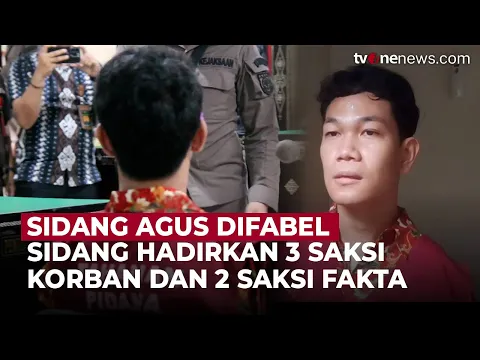 Sidang Agus Difabel, Hadirkan 3 Saksi Korban dan 2 Saksi Fakta