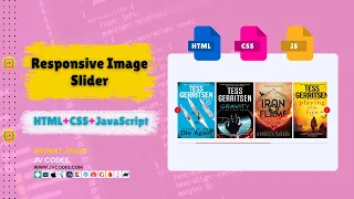 How to Create a Responsive Image Slider Using HTML CSS JavaScript