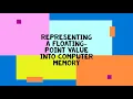 Lecture 5 C Programming Memory Representation of Floating Point Data Types