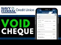How to Get a Voided Check from Navy Federal App 2025 QUICK GUIDE