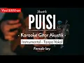 Download Lagu Puisi (Karaoke Akustik) - Jikustik (HQ Audio)