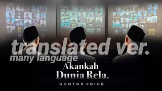 Download Akankah Dunia Rela - Gontor Voice - Official Music Video - Polygot ver. MP3