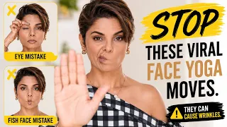 Are You Doing Face Yoga Wrong? These Face Exercises Can Age Your Face