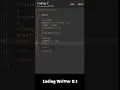 Day 26 V01 ll Coding Writter 0 1 ll C programming pattern Tutorial ll