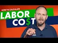 How much does an hour of tradesmen s labor cost