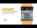 Akai MPC Sample Part 11 - Easy Note Repeat Tip and Trick