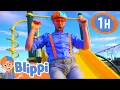 Download Lagu Blippi Visits an Outdoor Playground! | 1 HOUR OF BLIPPI TOYS! | Educational Videos for Kids