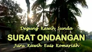 degung sunda pernikahan surat ondangan juru kawih euis komariah gamelan degung penyejuk hati