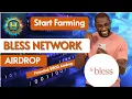 Bless Network Airdrop Guide How to Farm Early DePIN Rewards 2000 Potential 5 Minutes