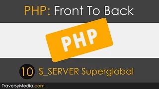 PHP Front To Back Part 10 -