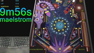 pinball space cadet 9m56s maelstrom speedrun