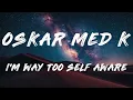 oskar med k - i'm way too self aware (Lyrics)