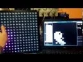 Led grid with depth sensing controlled from processing sketch