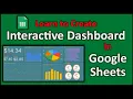 How to Create an Interactive Dashboard in Google Sheets Step-by-Step Guide