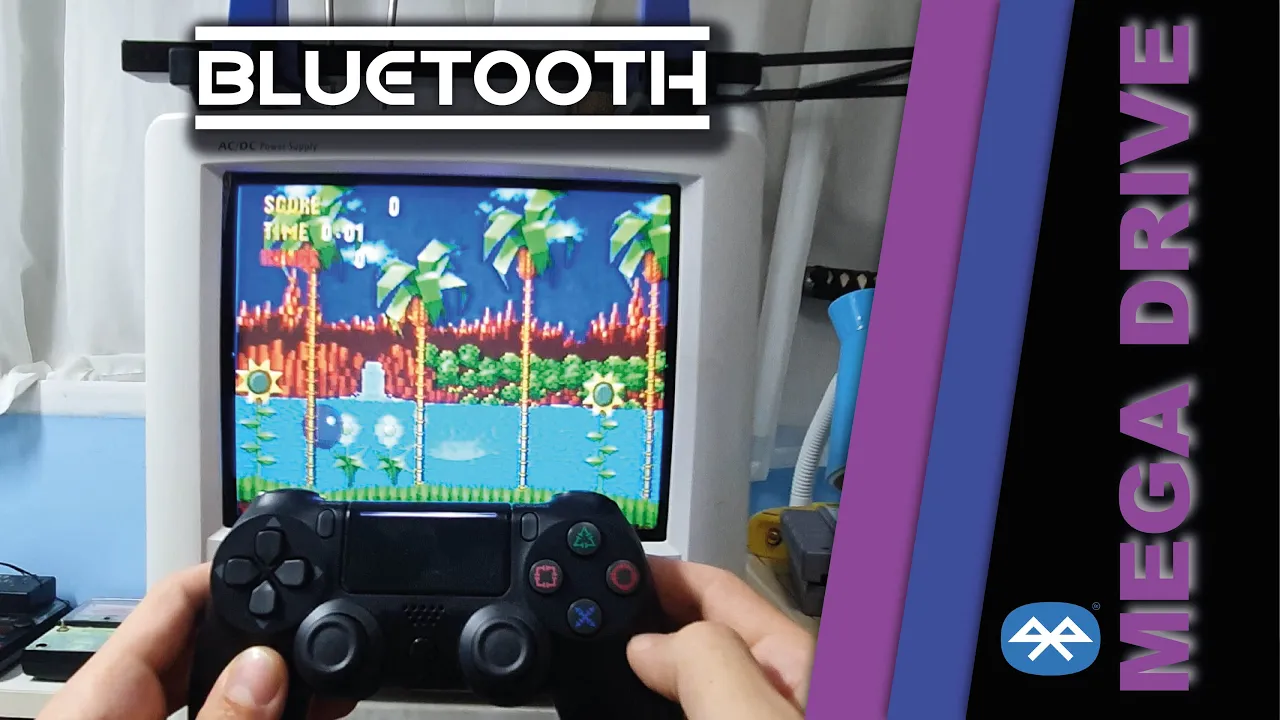 Bluetooth Externo no Mega Drive