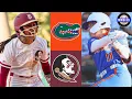 Florida vs Florida State 2025 College Softball Highlights
