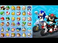 Download Lagu Sonic and Shadow in Mario Kart 8 (Special Cup) 4K60FPS