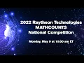 2022 Raytheon Technologies MATHCOUNTS National Competition Countdown Round Livestream